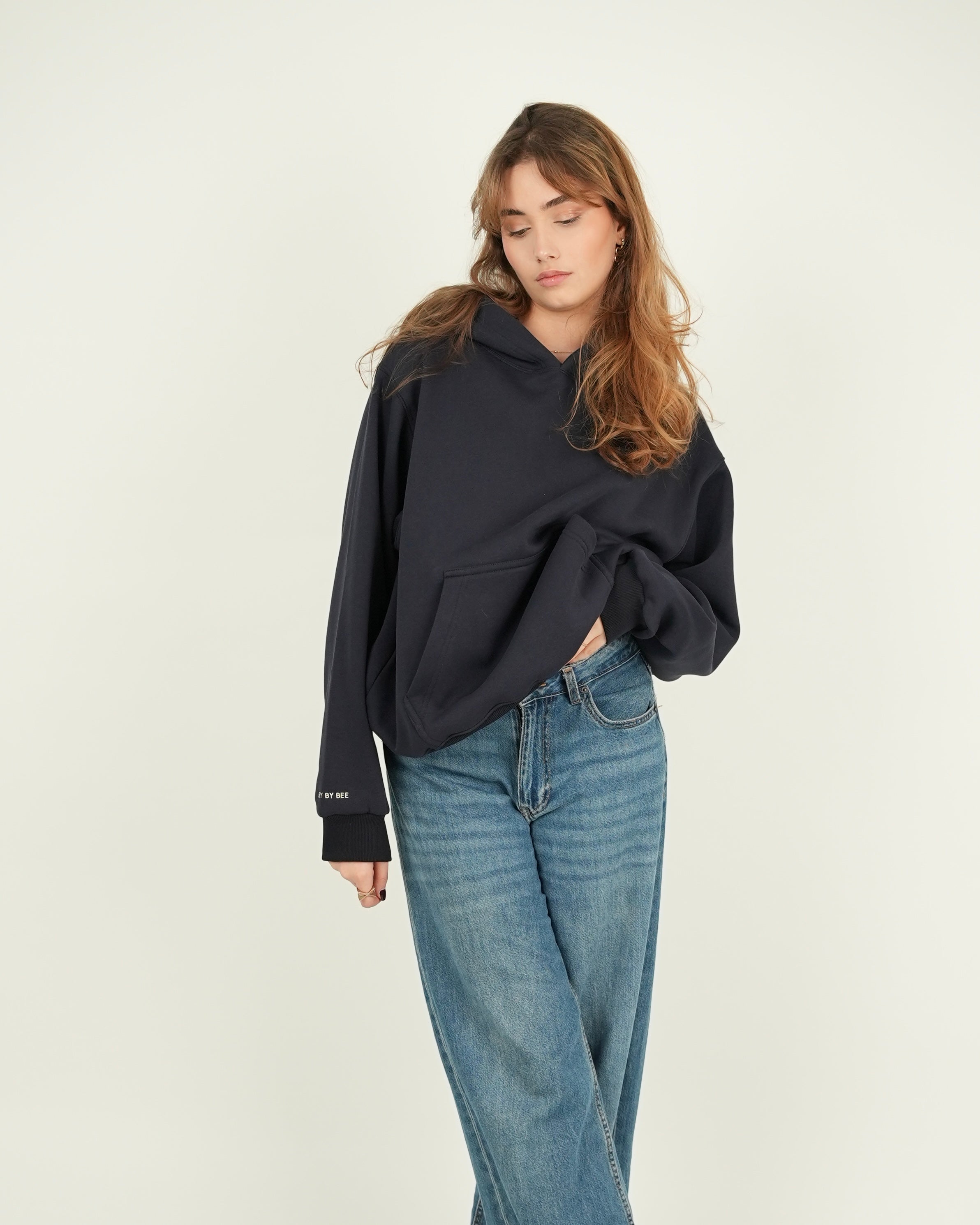 Navy Bikini Club Hoodie