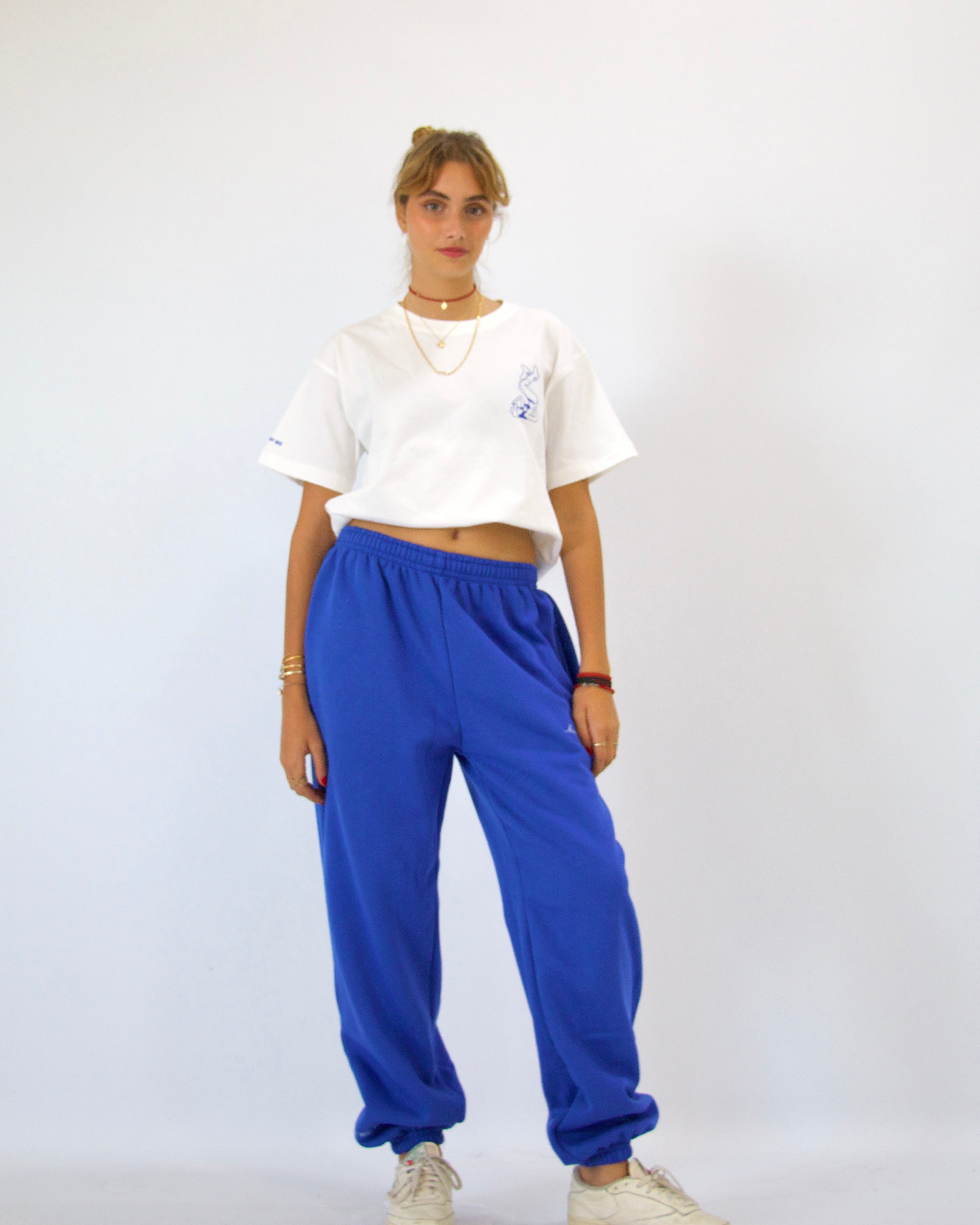 BBB Blue Baggy Sweatpants