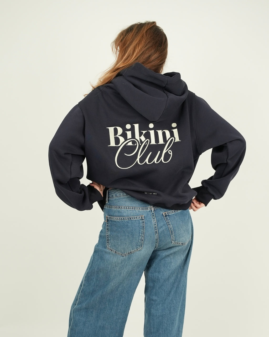 Navy Bikini Club Hoodie