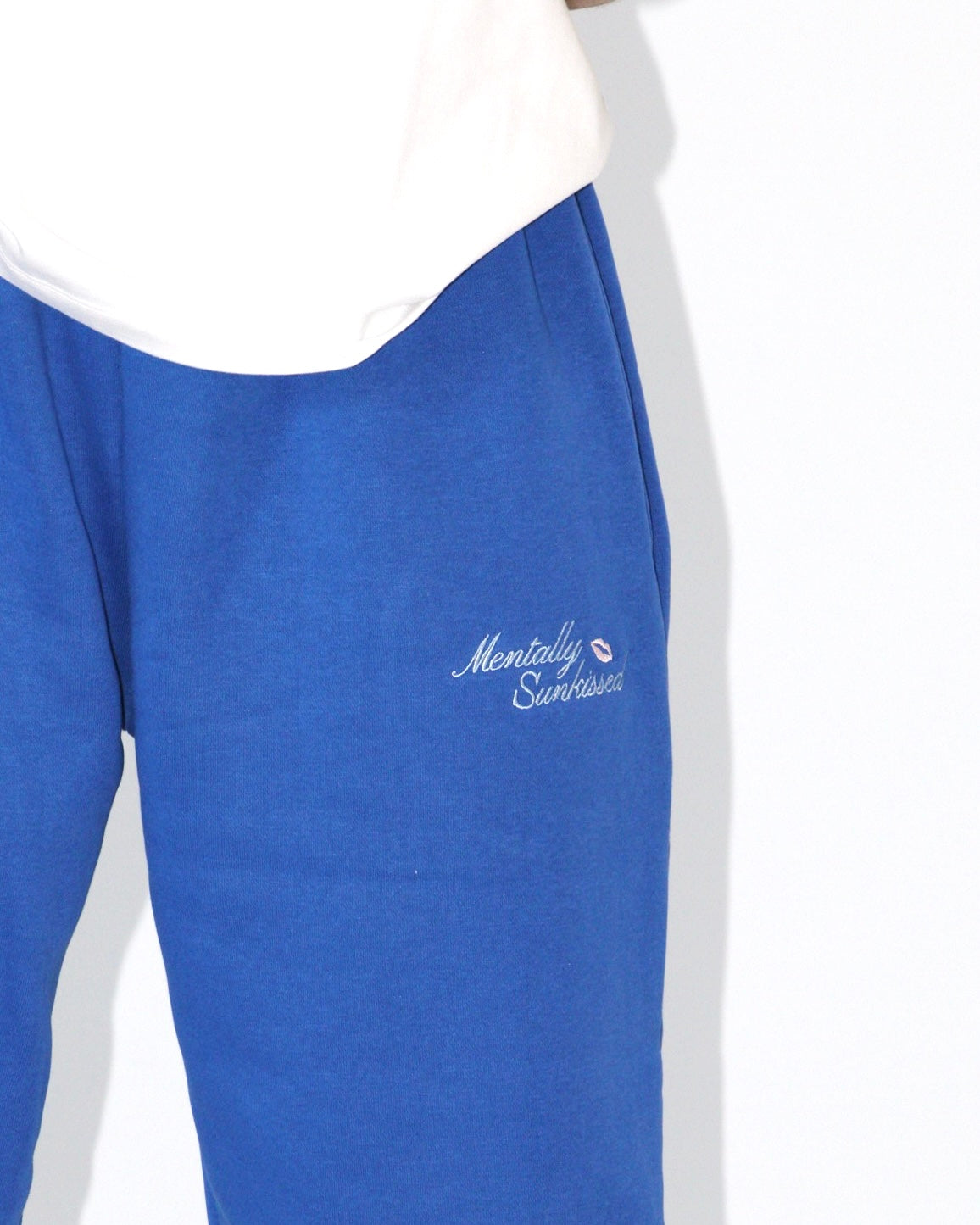 BBB Blue Baggy Sweatpants