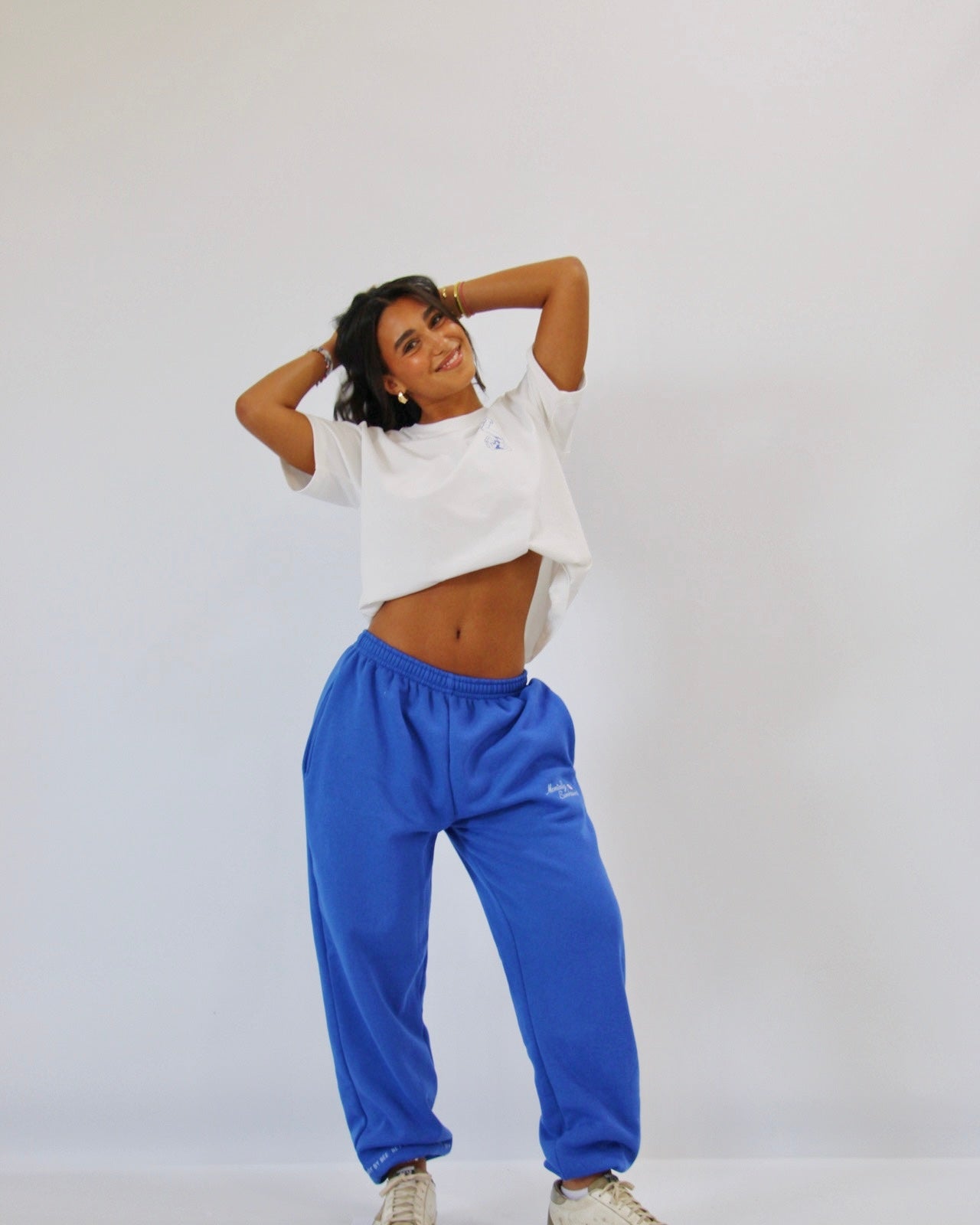 BBB Blue Baggy Sweatpants