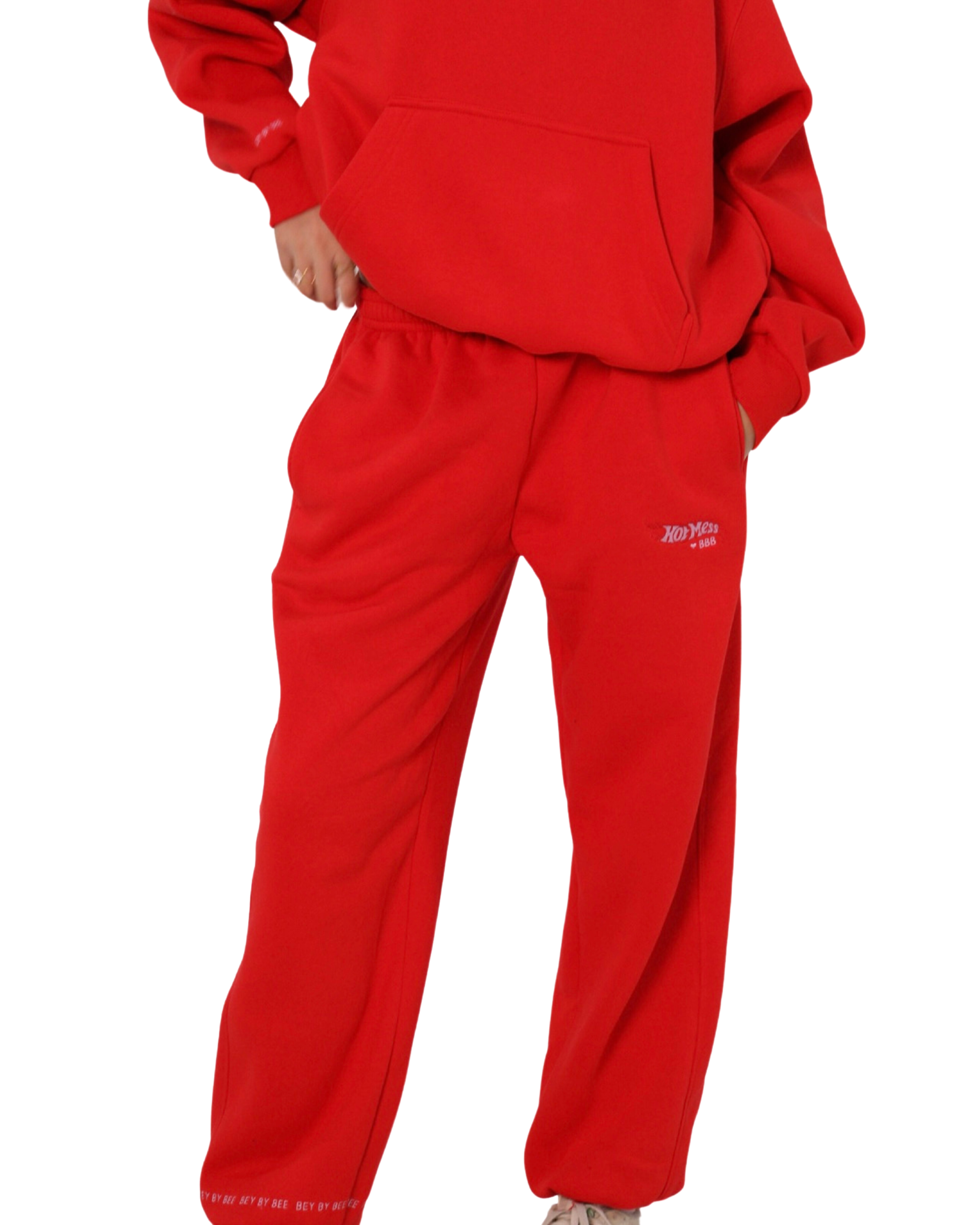 Red Sweatpants