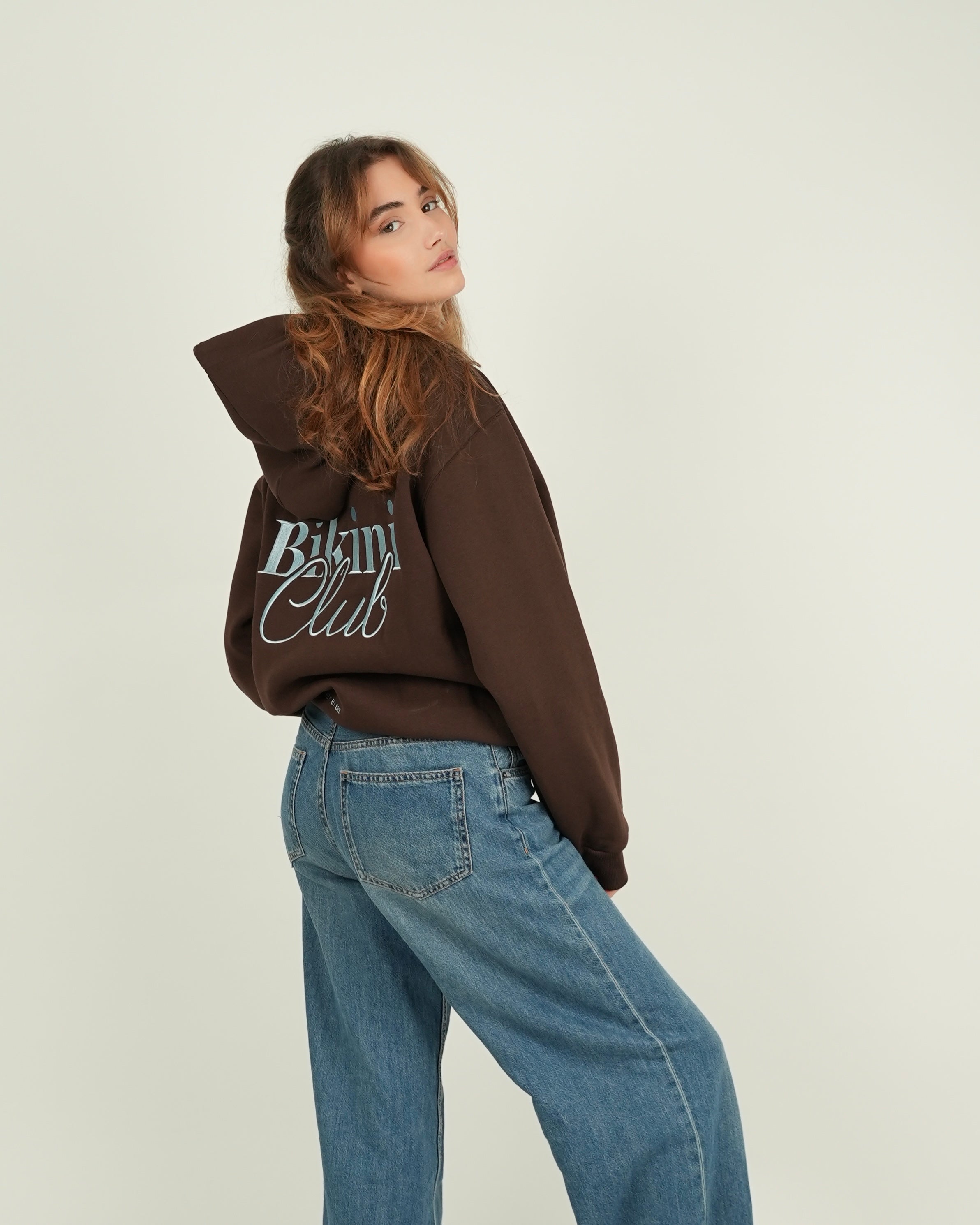 Brown Bikini Club Hoodie