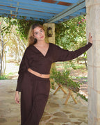 Brown Sweatpants