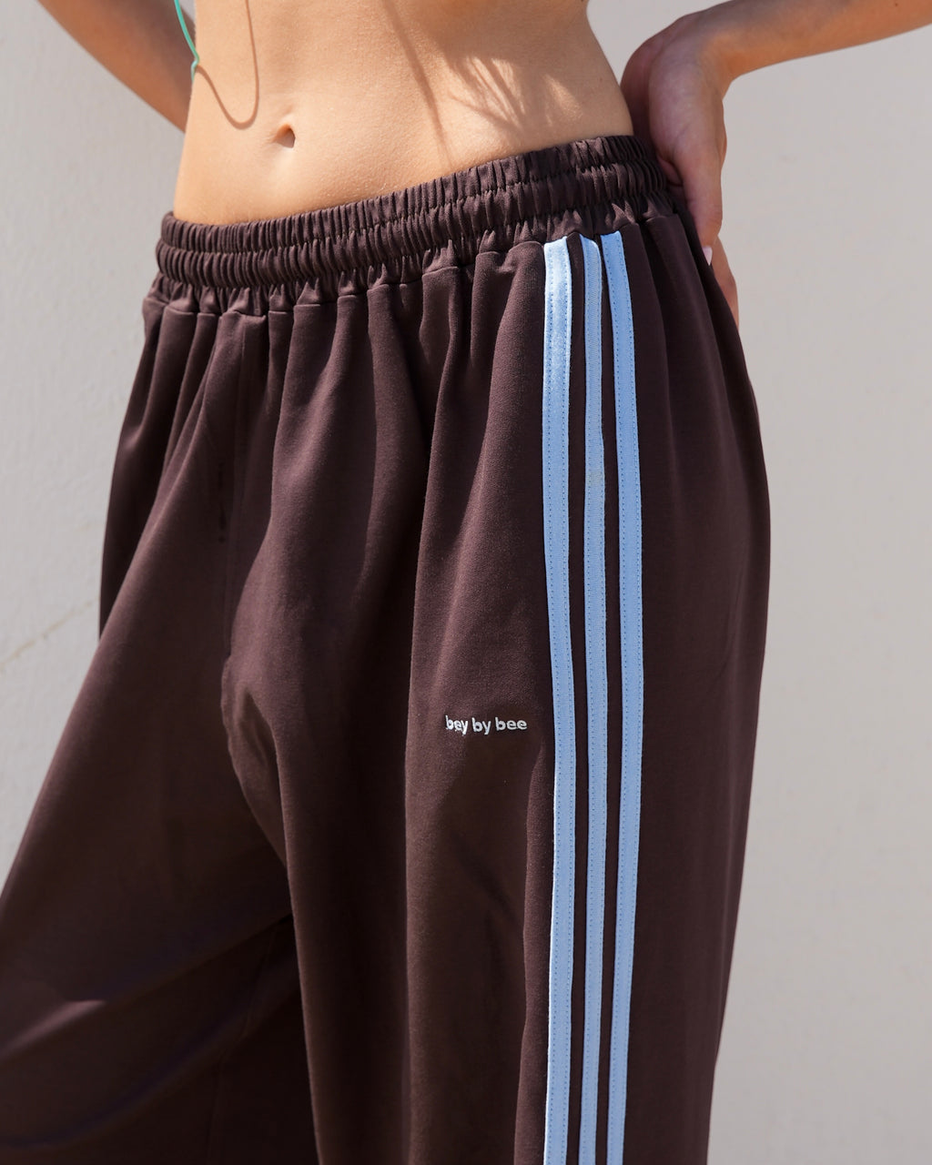 Brown & Blue Sweats