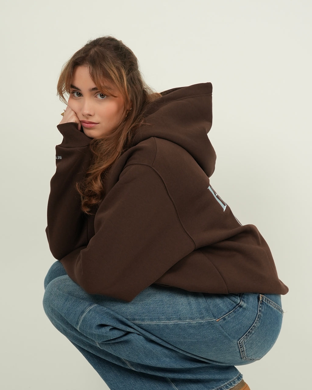 Brown Bikini Club Hoodie