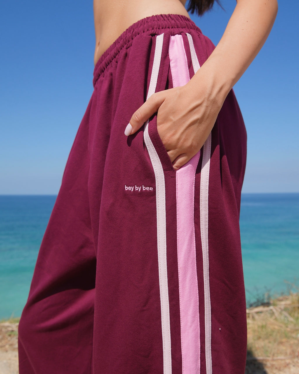 Burgundy Sweats