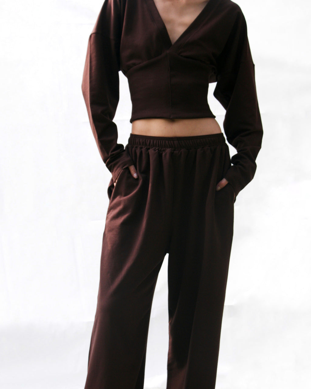 Brown Sweatpants
